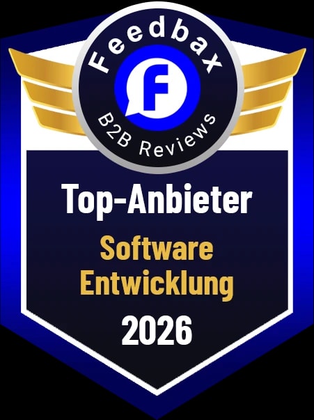 Top Anbieter Software Entwicklung 2026 Award