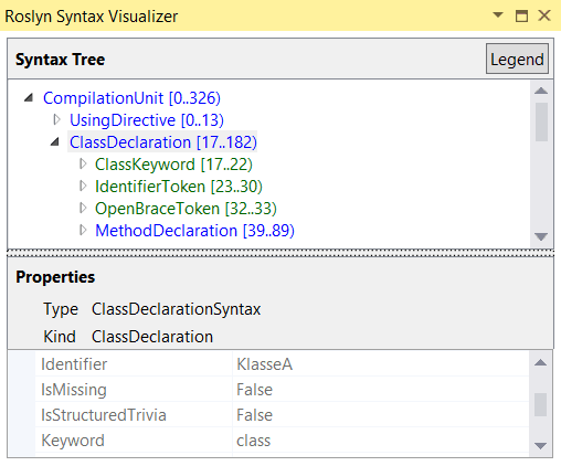 Roslyn Syntax Visualizer