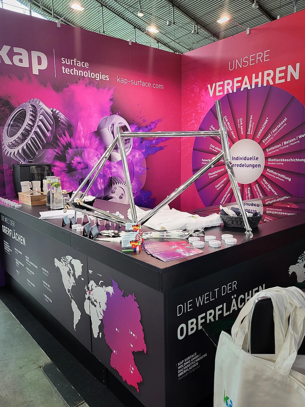 Messestand KAP Surface Technologies