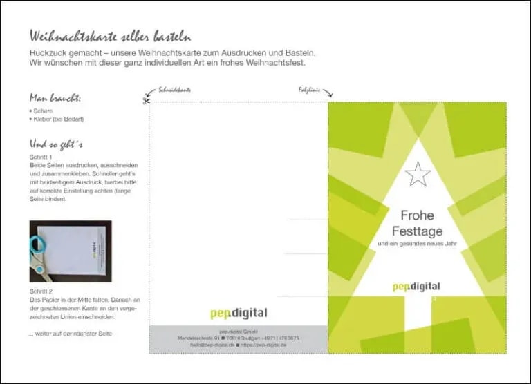 Download Weihnachtskarte 2020